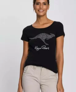 KangaROOS T-Shirt mit großem Label-Druck Schwarz, Anthrazit-bedruckt, Grün, Weiß-bedruckt -KangaROOS Verkaufsladen 47ca70c4 f3ee 511b a1a9 438144e05675