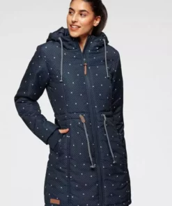 KangaROOS Langjacke mit herzlichem Allover-Druck oder in uni - NEUE KOLLEKTION Marine-grau, Schwarz -KangaROOS Verkaufsladen 4a8a7f42 dc26 551a 864d 9acd4abe0a3d