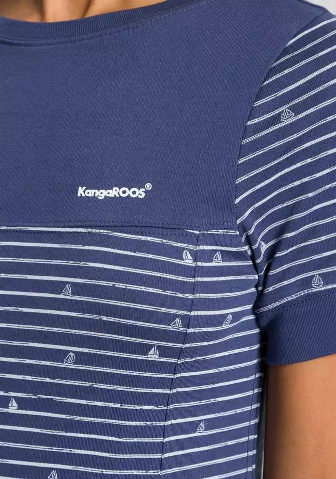 KangaROOS Sommerkleid NEUE KOLLEKTION Himbeere-bedruckt, Blau-bedruckt 4 KangaROOS Sommerkleid NEUE KOLLEKTION Himbeere-bedruckt, Blau-bedruckt – Bild 4