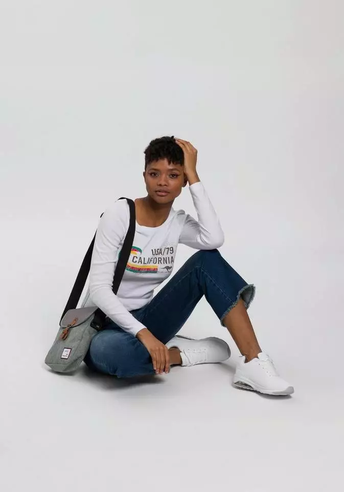 KangaROOS Langarmshirt mit modischem Retro-Druck - NEUE KOLLEKTION 4 KangaROOS Langarmshirt mit modischem Retro-Druck - NEUE KOLLEKTION – Bild 4