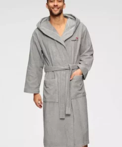 Unisex-Bademantel »Cassidy«, KangaROOS, mit Logostickerei Türkis, Blau, Schwarz, Weiß -KangaROOS Verkaufsladen 4d63b16d 15a6 5752 ac6a 9d9b29d3992e