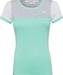 KangaROOS T-Shirt im Colorblocking-Stil Hellgrau-meliert-grün-weiß, Marine-colorblocking, Weiß-schwarz-hellgrau-meliert -KangaROOS Verkaufsladen 4e2ecbf9 35da 52f9 b6eb 8e178bdd5016