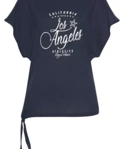 KangaROOS Jerseykleid (2-tlg) im Set mit oversize Shirt zum Knoten - NEUE KOLLEKTION Graublau-weiß, Marine-weiß, Schwarz -KangaROOS Verkaufsladen 4f021d3a e713 5278 9e9e 699e5db239e3