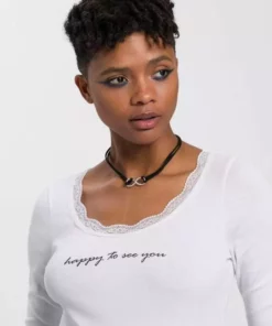 KangaROOS T-Shirt mit Spitzenband am V-Ausschnitt & 3/4-Arm - NEUE KOLLEKTION Schwarz, Weiß 9 KangaROOS T-Shirt mit Spitzenband am V-Ausschnitt & 3/4-Arm - NEUE KOLLEKTION Schwarz, Weiß -KangaROOS Verkaufsladen 4f1cbe88 abbc 5dae b23e 97cf4fe850ef