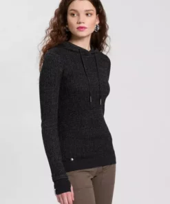 KangaROOS Kapuzenpullover im feinen Zopf-Strick-Design Rosa-weiß-meliert, Grau-wollweiß-melange, Dunkelbeige-wollweiß-melange, Blau-weiß-meliert -KangaROOS Verkaufsladen 4f4d6bbe b48d 5e76 9d80 65efed96c5f0