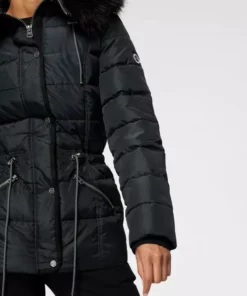 KangaROOS Outdoorjacke in Kurzform, mit abnehmbarem Fellimitat-Kragen an der Kapuze - NEUE KOLLEKTION Marine, Schwarz, Rosa -KangaROOS Verkaufsladen 506c770e e338 5dac b3a4 36bcb4806534