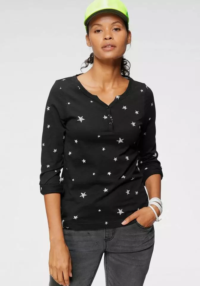 KangaROOS Langarmshirt mit Allover-Print 5 KangaROOS Langarmshirt mit Allover-Print – Bild 5