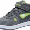KangaROOS »Kalley II EV« Sneaker Grau-lime, Schwarz-weiß