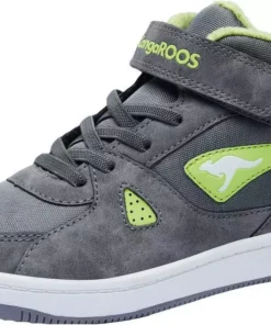 KangaROOS »Kalley II EV« Sneaker Grau-lime, Schwarz-weiß
