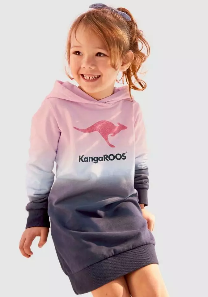 KangaROOS Sweatkleid im modischen Farbverlauf 1 KangaROOS Sweatkleid im modischen Farbverlauf