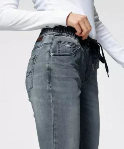 KangaROOS Jogg Pants in Denim-Optik mit elastischem Bündchen Black-used, Dark-rinsed, Blue-used, Schwarz -KangaROOS Verkaufsladen 54be4eaa df5c 51c8 b47c dddcca636efd