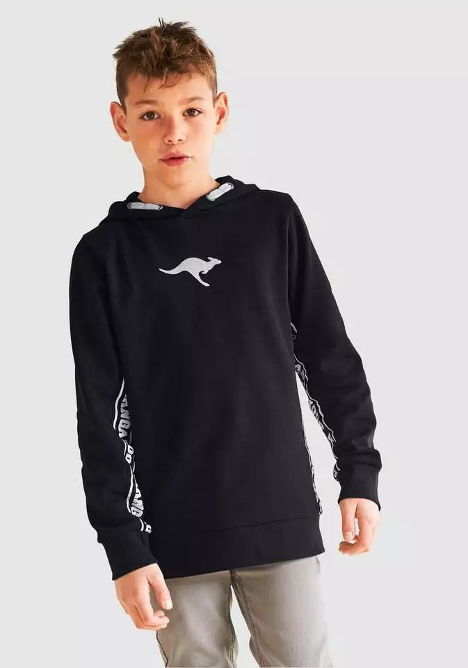 KangaROOS Kapuzensweatshirt »mit bedruckten Einsätzen« 1 KangaROOS Kapuzensweatshirt »mit bedruckten Einsätzen«