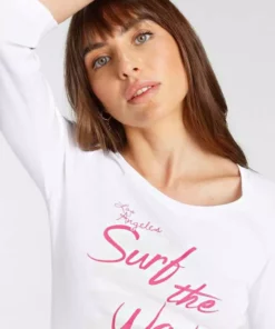 KangaROOS 3/4-Arm-Shirt mit auffälligen Schriftzügen Hellgrau-meliert, Marine, Weiß, Pink 25 KangaROOS 3/4-Arm-Shirt mit auffälligen Schriftzügen Hellgrau-meliert, Marine, Weiß, Pink -KangaROOS Verkaufsladen 57b96643 5d1b 5029 b143 265a676531b0