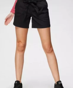 KangaROOS Schlupfhose (2-tlg) in Kurzform mit Bindeband-Gürtel - NEUE KOLLEKTION Graugrün, Schwarz, Marine