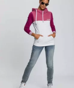 KangaROOS Kapuzensweatshirt mit modischer Kombination aus Color-Blocking und Streifen Beere-rose, Marine-nachtblau, Schwarz-weiß-hellgrau-meliert 16 KangaROOS Kapuzensweatshirt mit modischer Kombination aus Color-Blocking und Streifen Beere-rose, Marine-nachtblau, Schwarz-weiß-hellgrau-meliert -KangaROOS Verkaufsladen 59294469 8f28 50e6 931a 62d639e1e305