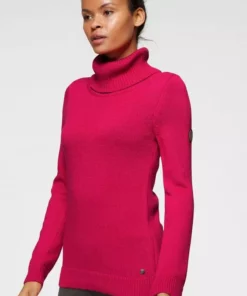KangaROOS Rollkragenpullover in klassischer Form Pink-melange, Rosa, Schwarz, Wollwei&szlig; -KangaROOS Verkaufsladen 5959bee5 2527 56c8 a03b 78b074ef38de