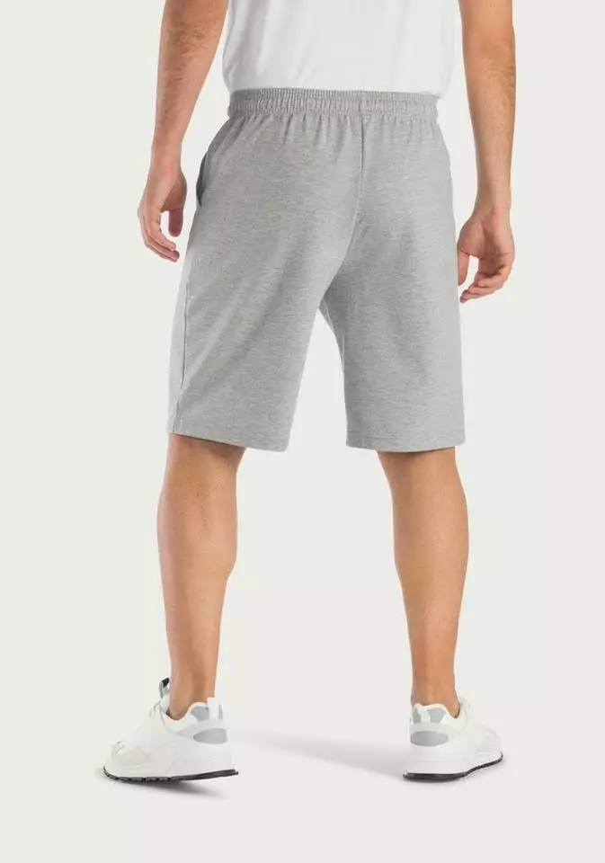 KangaROOS Relaxshorts aus weicher Sweatware Schwarz, Grau-meliert 2 KangaROOS Relaxshorts aus weicher Sweatware Schwarz, Grau-meliert – Bild 2