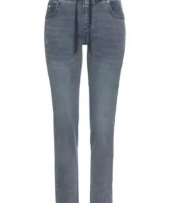 KangaROOS Jogg Pants in Denim-Optik mit elastischem Bündchen Black-used, Dark-rinsed, Blue-used, Schwarz -KangaROOS Verkaufsladen 5dc75fe4 9227 54d7 8f29 fd606a375e16