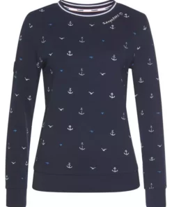 KangaROOS Sweatshirt in verschiedenen maritimen Druck-Varianten Weiß, Himbeere-meliert, Marine 12 KangaROOS Sweatshirt in verschiedenen maritimen Druck-Varianten Weiß, Himbeere-meliert, Marine -KangaROOS Verkaufsladen 5e2a4191 ea28 5af5 b04d 4df22a7069fb