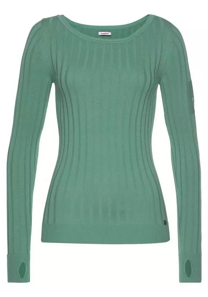 KangaROOS Rundhalspullover in vielen verschiedenen Farben - NEUE KOLLEKTION Graugrün, Marine, Rostbraun, Schwarz 6 KangaROOS Rundhalspullover in vielen verschiedenen Farben - NEUE KOLLEKTION Graugrün, Marine, Rostbraun, Schwarz – Bild 6