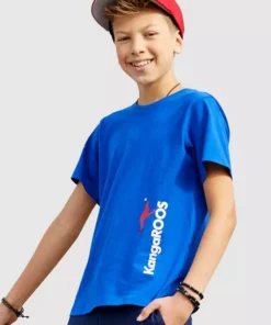 KangaROOS T-Shirt »mit seitlichem Logodruck«
