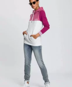 KangaROOS Kapuzensweatshirt mit modischer Kombination aus Color-Blocking und Streifen Beere-rose, Marine-nachtblau, Schwarz-weiß-hellgrau-meliert 17 KangaROOS Kapuzensweatshirt mit modischer Kombination aus Color-Blocking und Streifen Beere-rose, Marine-nachtblau, Schwarz-weiß-hellgrau-meliert -KangaROOS Verkaufsladen 6072bf67 303b 5407 a39e f306b397f525