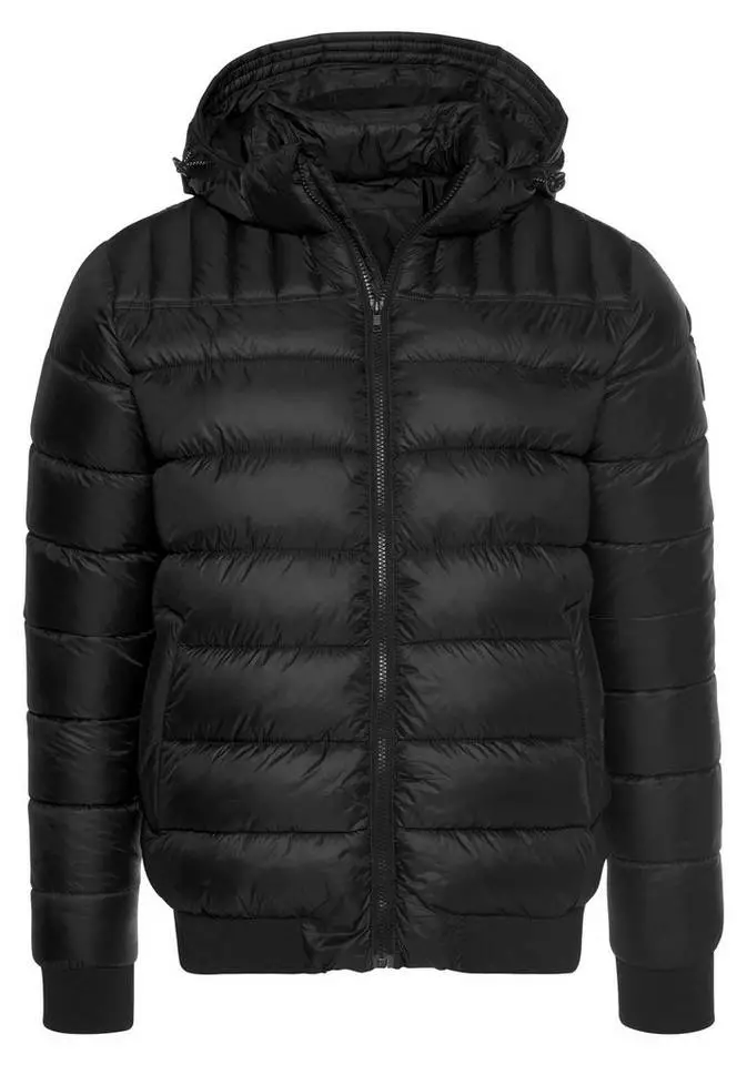 KangaROOS Steppjacke mit abnehmbarer Kapuze Schwarz, Gelb, Blau 4 KangaROOS Steppjacke mit abnehmbarer Kapuze Schwarz, Gelb, Blau – Bild 4