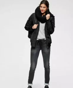 KangaROOS Outdoorjacke mit Teddyfell in uni und Allover-Druck -KangaROOS Verkaufsladen 6119b5e8 f10f 56ba 8359 3bff35313c3e