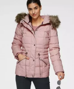 KangaROOS Outdoorjacke in Kurzform, mit abnehmbarem Fellimitat-Kragen an der Kapuze - NEUE KOLLEKTION Marine, Schwarz, Rosa -KangaROOS Verkaufsladen 613aa60b 125a 5811 9828 bde55807facf