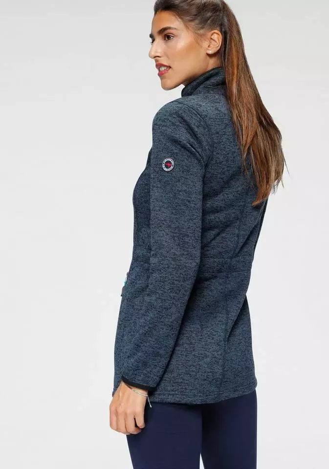 KangaROOS Strickfleecejacke mit Stehkragen und 2-Wege-Reißverschluss 4 KangaROOS Strickfleecejacke mit Stehkragen und 2-Wege-Reißverschluss – Bild 4
