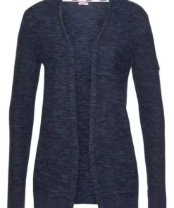 KangaROOS Strickjacke in melierter Optik Hellrosa, Navy-weiß-meliert -KangaROOS Verkaufsladen 629d7c84 36b6 5213 a6dc d08cd6e2111c