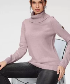 KangaROOS Rollkragenpullover in klassischer Form Pink-melange, Rosa, Schwarz, Wollwei&szlig; -KangaROOS Verkaufsladen 637b378e a836 5923 9b21 552ff7ce6f62