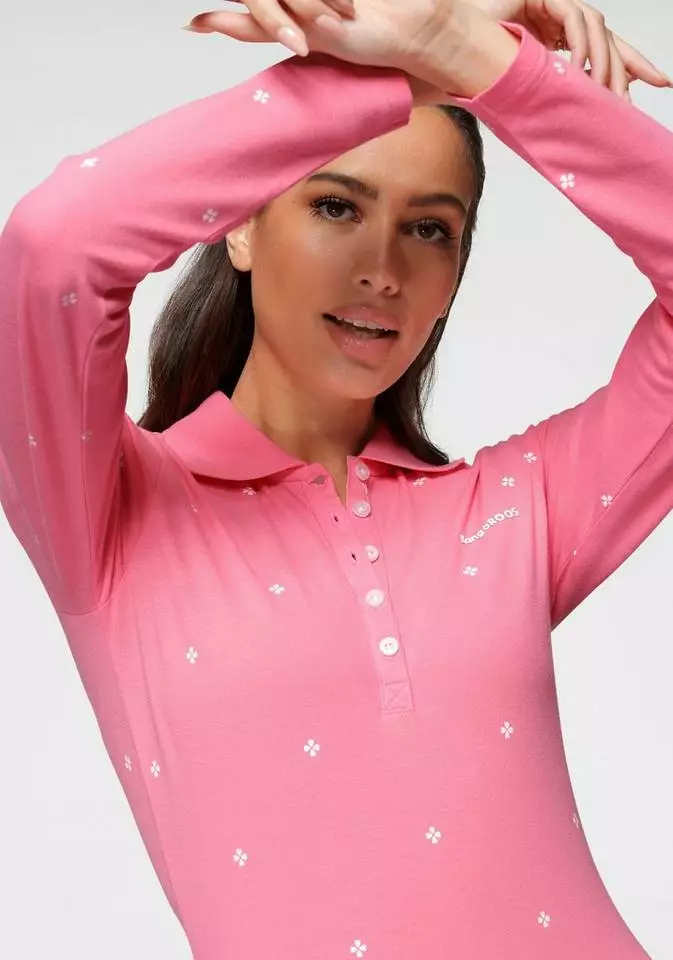 KangaROOS Poloshirt mit liebevollen Details - NEUE KOLLEKTION 4 KangaROOS Poloshirt mit liebevollen Details - NEUE KOLLEKTION – Bild 4