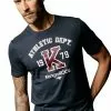 KangaROOS T-Shirt »Homewear« mit großem Druck vorn Navy, Grau-meliert, Bordeaux
