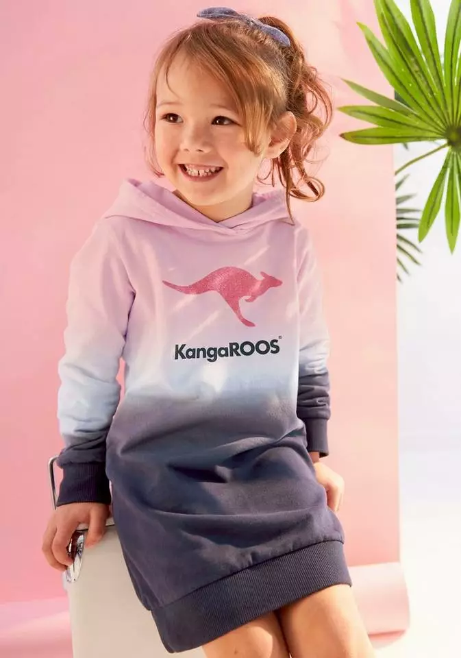 KangaROOS Sweatkleid im modischen Farbverlauf 4 KangaROOS Sweatkleid im modischen Farbverlauf – Bild 4
