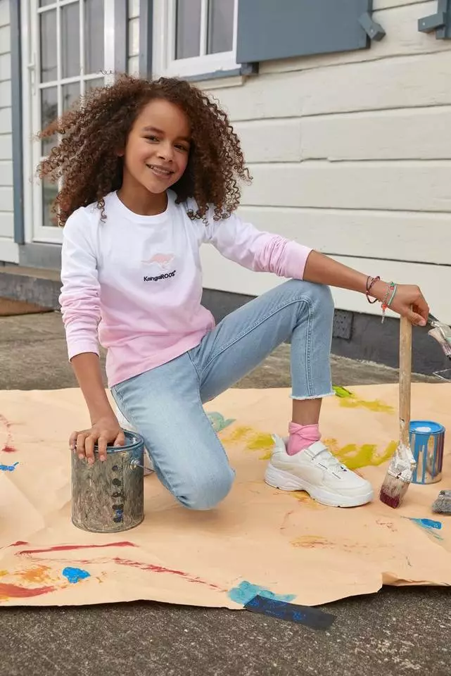 KangaROOS Langarmshirt im Farbverlauf 4 KangaROOS Langarmshirt im Farbverlauf – Bild 4