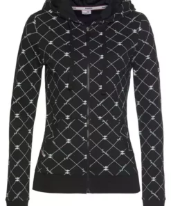 KangaROOS Kapuzensweatjacke mit modischen Logo-Allover-Druck Schwarz-weiß-bedruckt, Weiß-schwarz-bedruckt 11 KangaROOS Kapuzensweatjacke mit modischen Logo-Allover-Druck Schwarz-weiß-bedruckt, Weiß-schwarz-bedruckt -KangaROOS Verkaufsladen 69c4ef79 4e3f 5e0d afc7 d28b093106b9