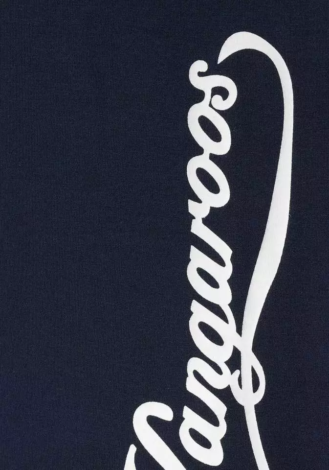 KangaROOS T-Shirt Große Größen Schwarz-weiß, Weinrot, Fuchsia, Marine 8 KangaROOS T-Shirt Große Größen Schwarz-weiß, Weinrot, Fuchsia, Marine – Bild 8