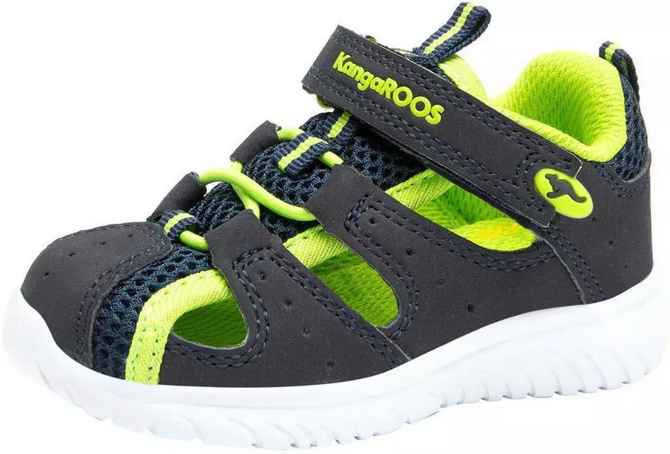 KangaROOS »KI-Rock Lite EV« Sneaker Grau-blau, Blau-lime 1 KangaROOS »KI-Rock Lite EV« Sneaker Grau-blau, Blau-lime