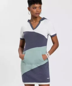 KangaROOS Sweatkleid mit Kapuze und trendigem Colorblocking - NEUE KOLLEKTION Blau-mint, Beere-rose, Schwarz-grau -KangaROOS Verkaufsladen 6c2fd756 c269 5b68 aa4e de029522f417