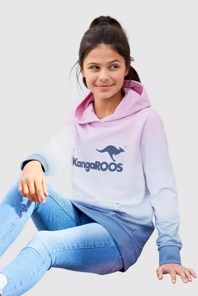 KangaROOS Kapuzensweatshirt im modischen Farbverlauf 1 KangaROOS Kapuzensweatshirt im modischen Farbverlauf