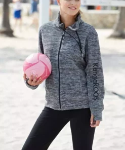 KangaROOS Fleecejacke »FLEECEJACKE« Große Größen Marine (Fleecejacke aus nachhaltigem Material), Anthrazit (Fleecejacke aus nachhaltigem Material), Anthrazit, Marine -KangaROOS Verkaufsladen 701af0b2 fc27 5688 993c 5b54f4bb855b