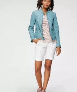 KangaROOS Lederjacke mit Ziersteppungen im sportlichem Biker-Style 14 KangaROOS Lederjacke mit Ziersteppungen im sportlichem Biker-Style -KangaROOS Verkaufsladen 727c77c7 d9b2 5870 bd10 43ae5245a2b0