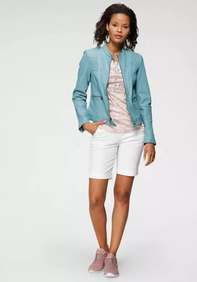 KangaROOS Lederjacke mit Ziersteppungen im sportlichem Biker-Style 6 KangaROOS Lederjacke mit Ziersteppungen im sportlichem Biker-Style – Bild 6