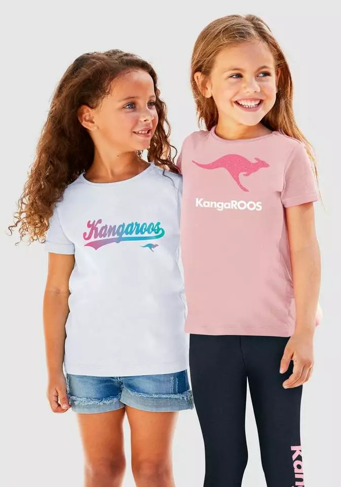 KangaROOS T-Shirt (Packung, 2-tlg) 1 KangaROOS T-Shirt (Packung, 2-tlg)
