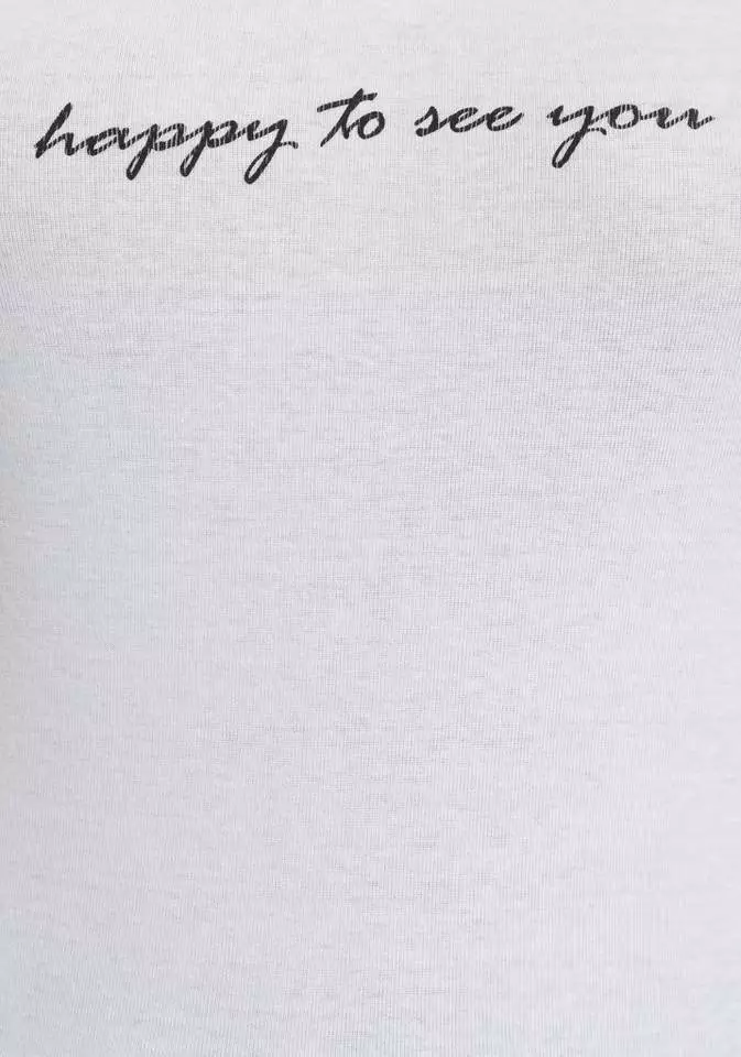 KangaROOS T-Shirt mit Spitzenband am V-Ausschnitt & 3/4-Arm - NEUE KOLLEKTION Schwarz, Weiß 6 KangaROOS T-Shirt mit Spitzenband am V-Ausschnitt & 3/4-Arm - NEUE KOLLEKTION Schwarz, Weiß – Bild 6