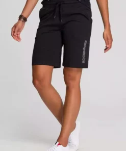KangaROOS Sweatbermudas mit Kontrastnähten und Label-Print Hellgrau-meliert, Schwarz 17 KangaROOS Sweatbermudas mit Kontrastnähten und Label-Print Hellgrau-meliert, Schwarz -KangaROOS Verkaufsladen 7500d18f 8a20 5e96 a5e0 7e9aa4de5206