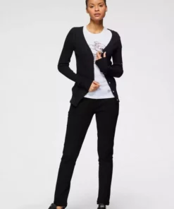 KangaROOS Strickjacke in breit geripptem Feinstrick unf Markennamen auf dem Arm - NEUE KOLLEKTION Marine, Schwarz, Rosa -KangaROOS Verkaufsladen 756e85ff 8ebf 52b0 8ee5 1c7a5262f4ca