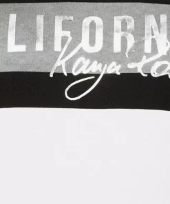 KangaROOS Sweatkleid mit großem Logodruck und kontrastfarbenen Einsätzen - NEUE KOLLEKTION Weiß, Schwarz -KangaROOS Verkaufsladen 76004c47 2224 5d54 a23a 8374f026b994