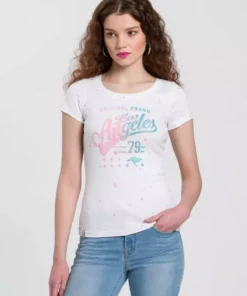 KangaROOS T-Shirt mit auffälligem Druck Marine-meliert-bedruckt, Pink-bedruckt, Schwarz, Weiß -KangaROOS Verkaufsladen 77aced50 40a3 58af abe9 fe62aaf01333